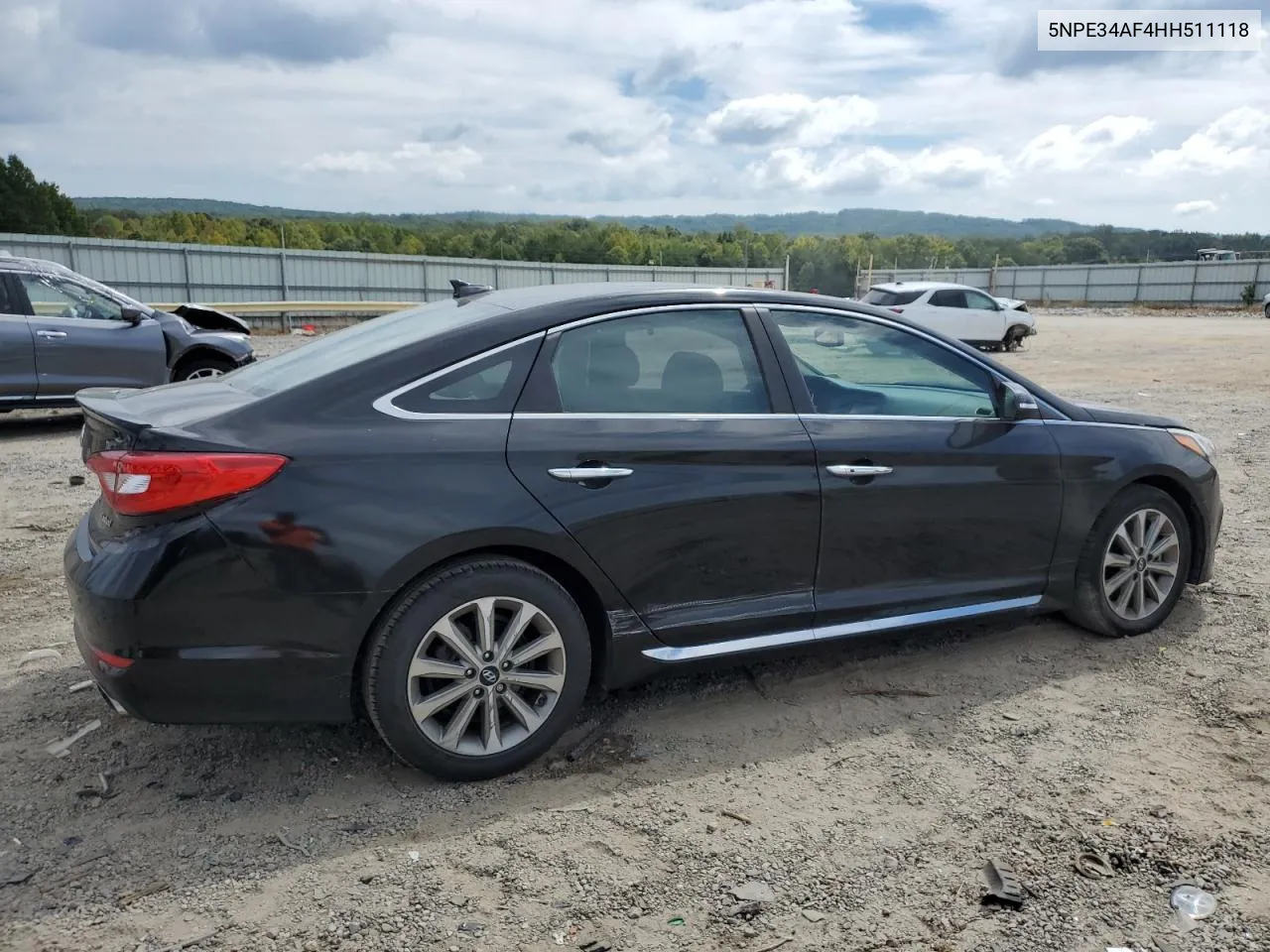 2017 Hyundai Sonata Sport VIN: 5NPE34AF4HH511118 Lot: 71064754