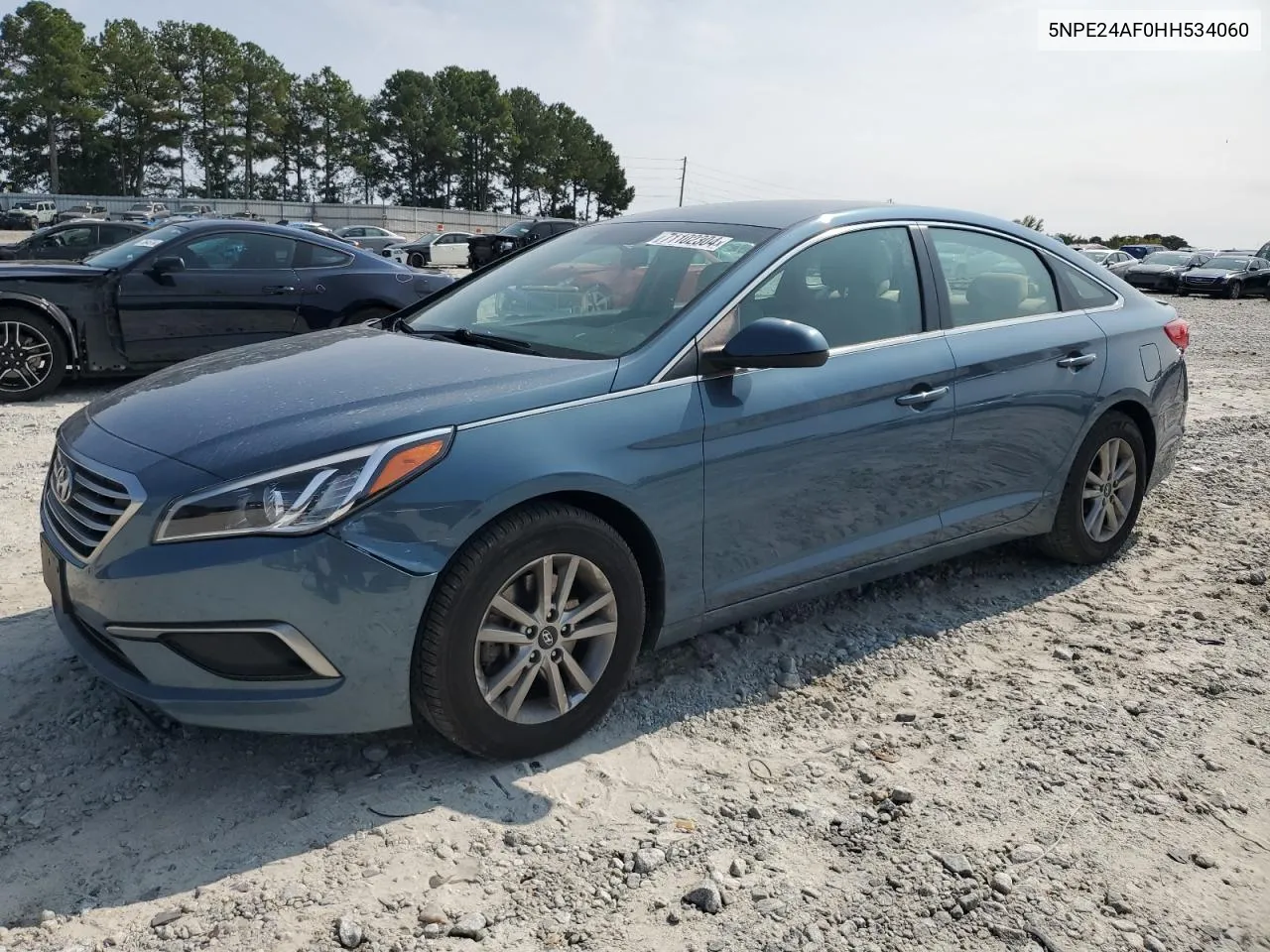 2017 Hyundai Sonata Se VIN: 5NPE24AF0HH534060 Lot: 71102304