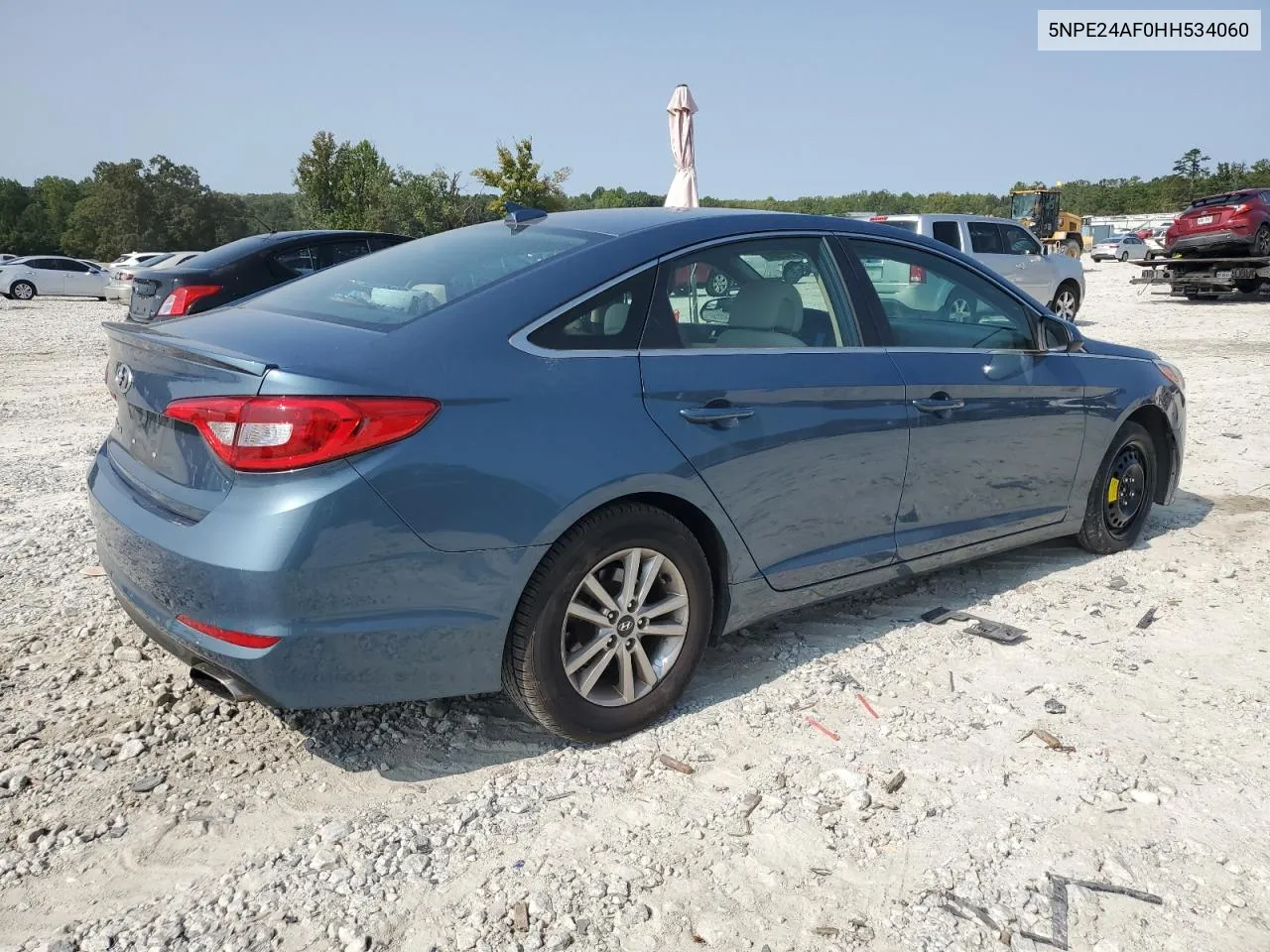 2017 Hyundai Sonata Se VIN: 5NPE24AF0HH534060 Lot: 71102304