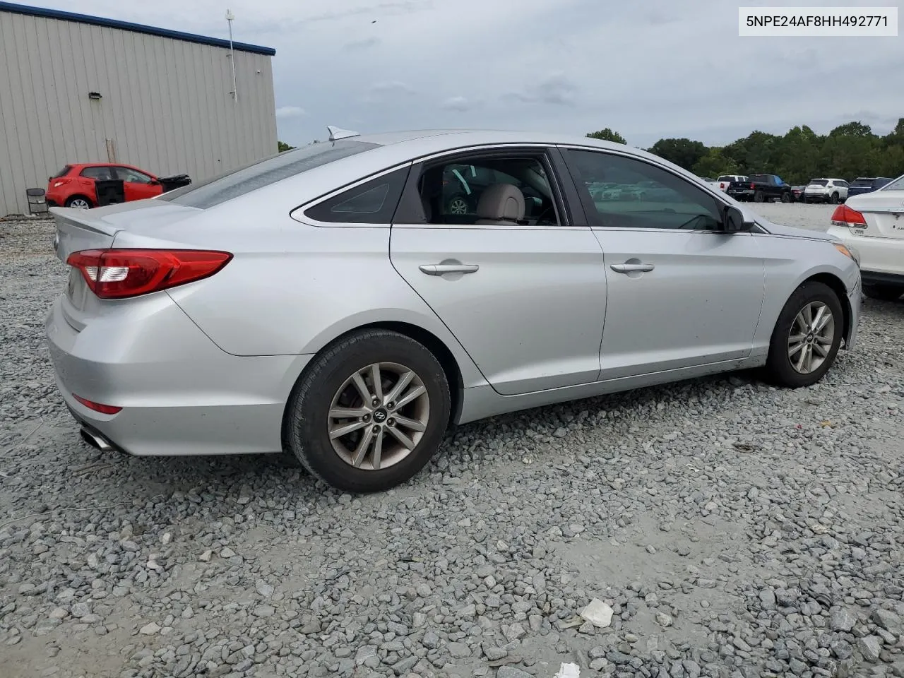 2017 Hyundai Sonata Se VIN: 5NPE24AF8HH492771 Lot: 71129834