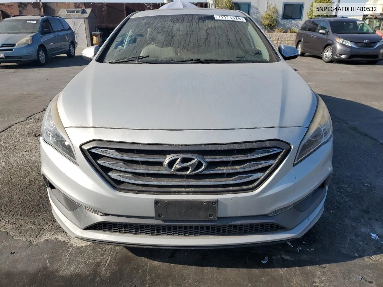 5NPE34AF0HH480532 2017 Hyundai Sonata Sport