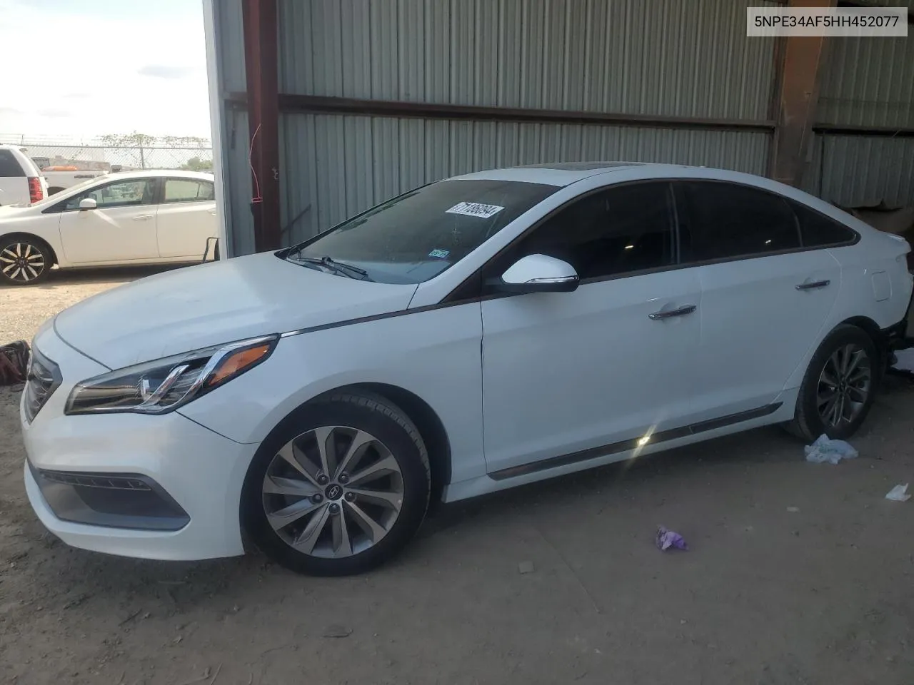 2017 Hyundai Sonata Sport VIN: 5NPE34AF5HH452077 Lot: 71186094