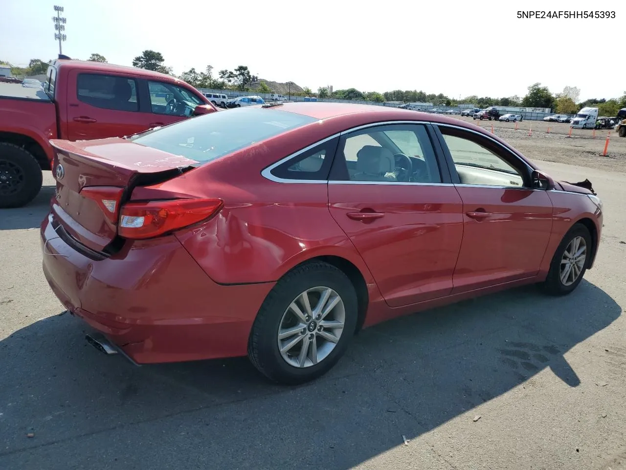 2017 Hyundai Sonata Se VIN: 5NPE24AF5HH545393 Lot: 71190744