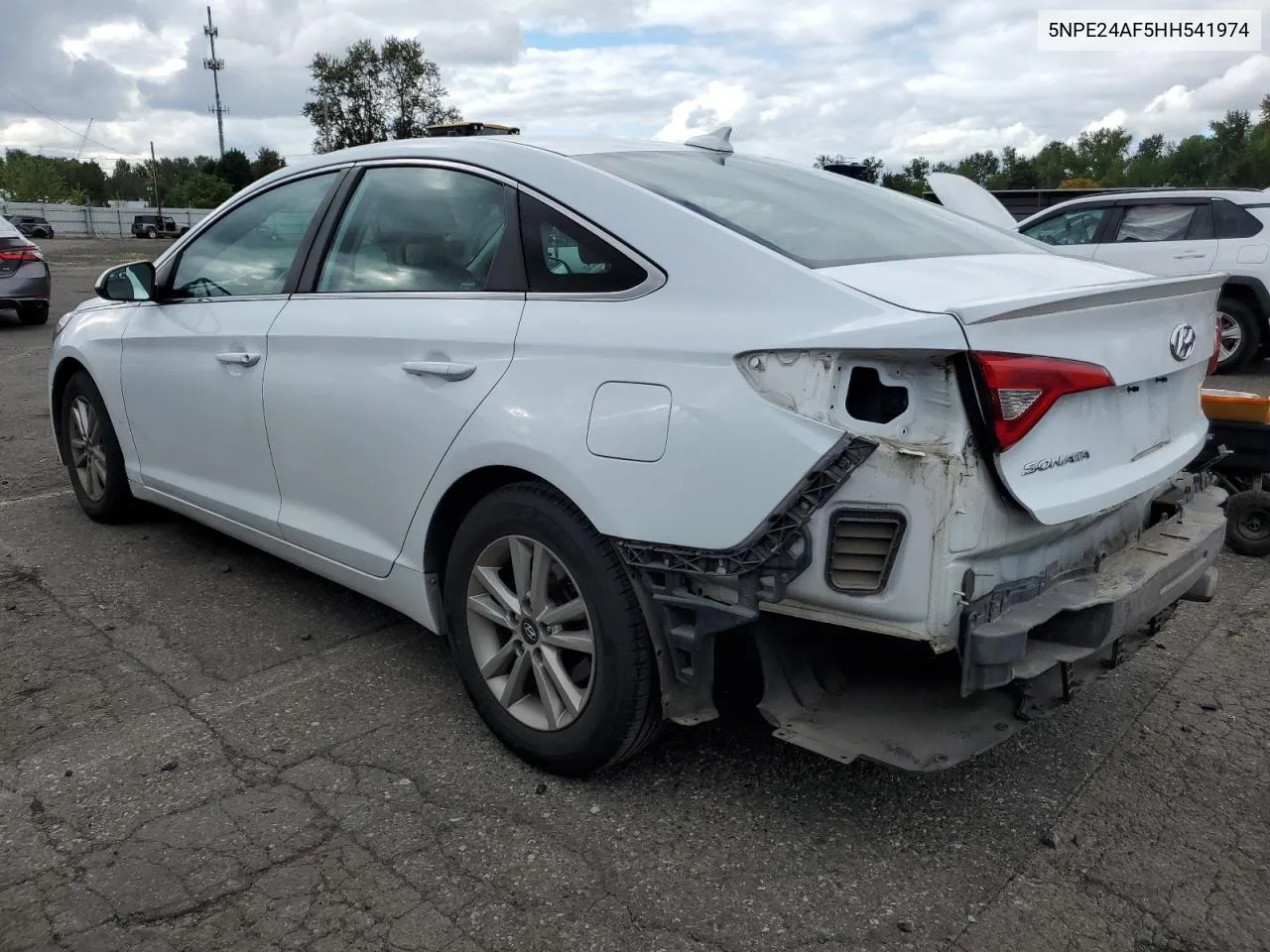 2017 Hyundai Sonata Se VIN: 5NPE24AF5HH541974 Lot: 71220834