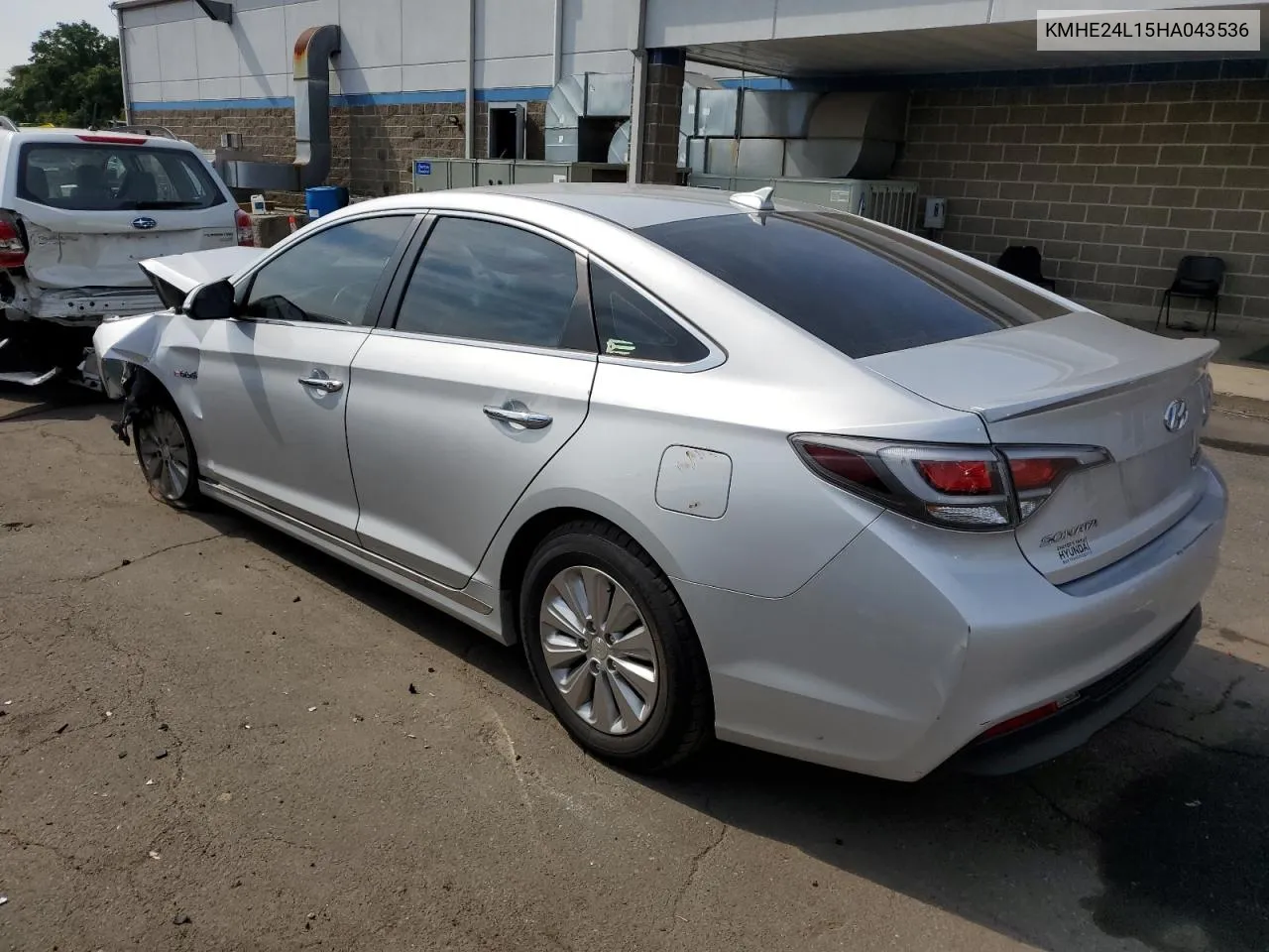 2017 Hyundai Sonata Hybrid VIN: KMHE24L15HA043536 Lot: 71241514