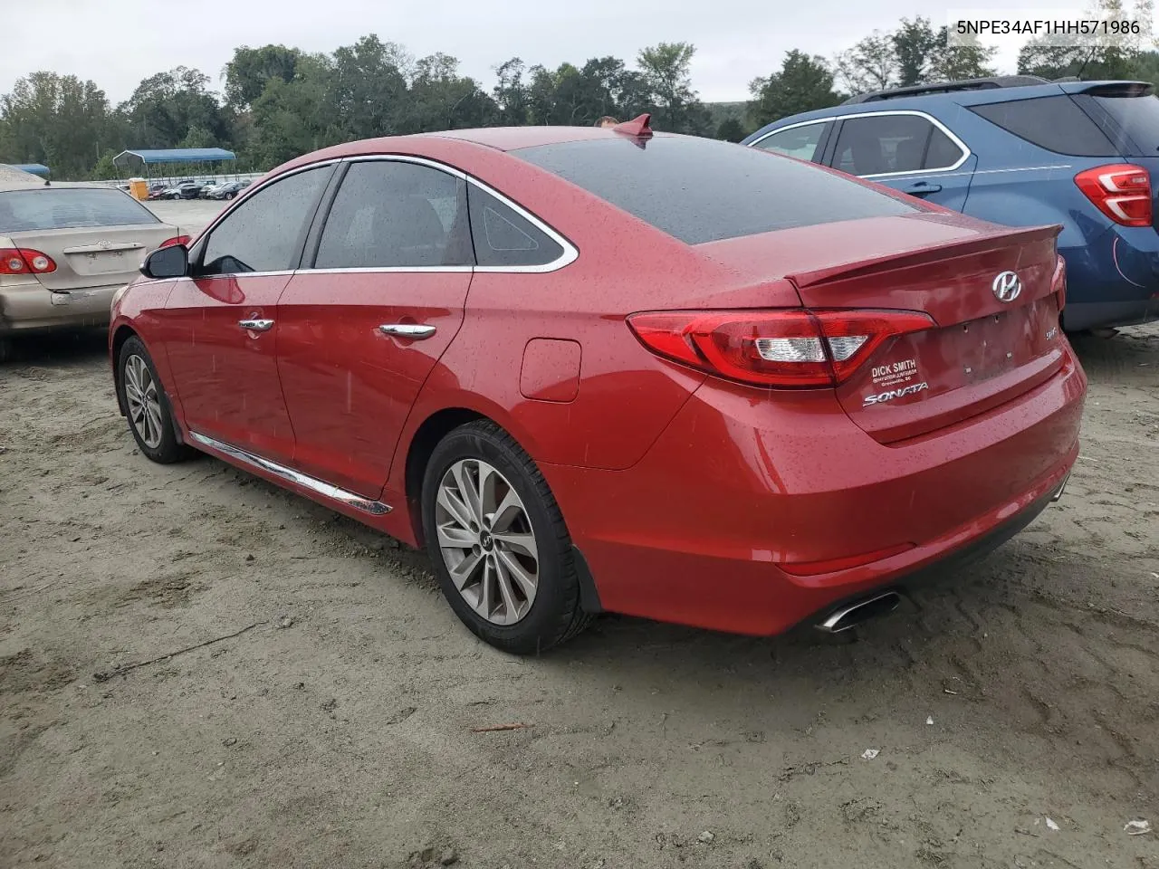 2017 Hyundai Sonata Sport VIN: 5NPE34AF1HH571986 Lot: 71395204