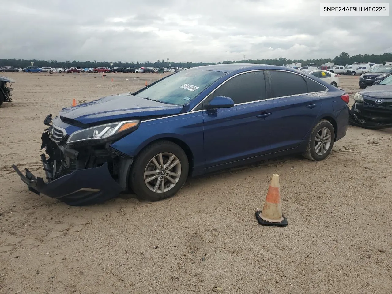 2017 Hyundai Sonata Se VIN: 5NPE24AF9HH480225 Lot: 71431084