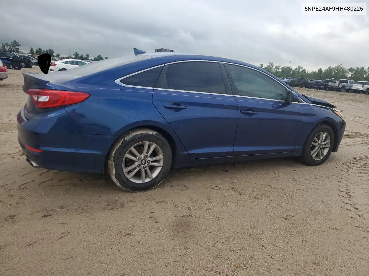 2017 Hyundai Sonata Se VIN: 5NPE24AF9HH480225 Lot: 71431084