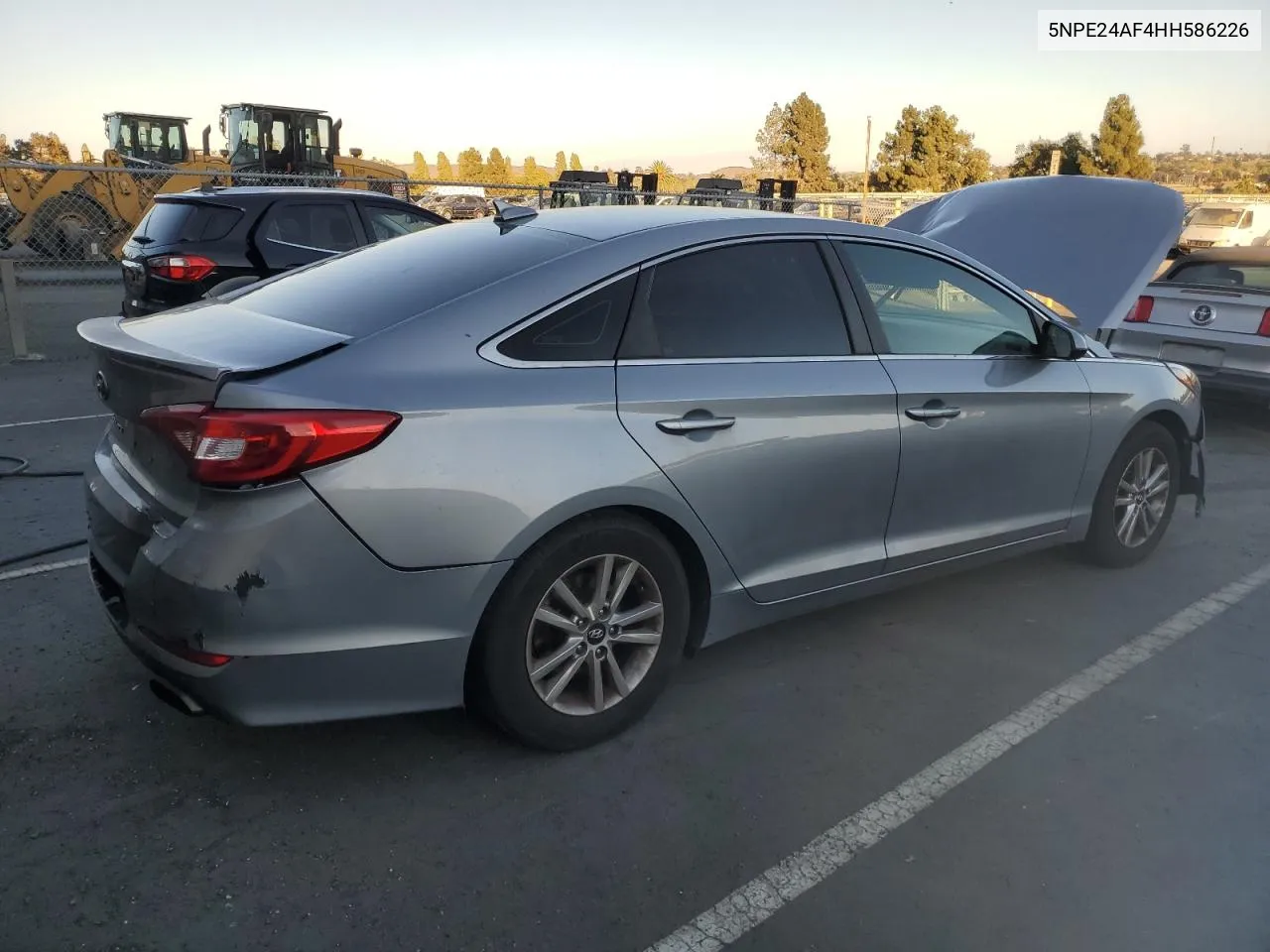 2017 Hyundai Sonata Se VIN: 5NPE24AF4HH586226 Lot: 71523004