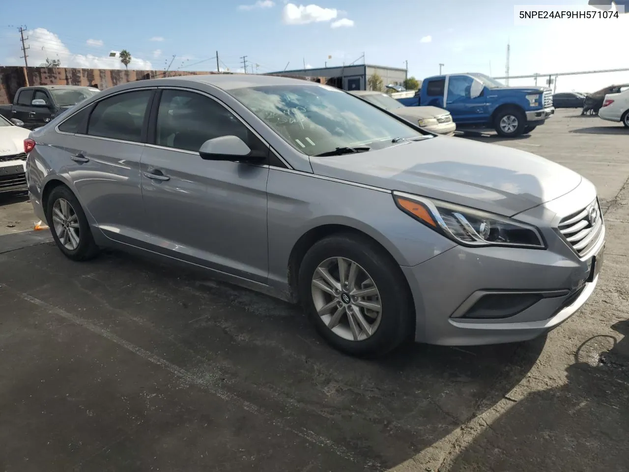 2017 Hyundai Sonata Se VIN: 5NPE24AF9HH571074 Lot: 71558364