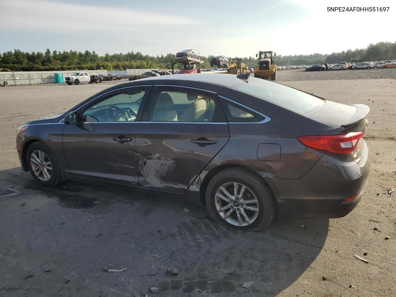 5NPE24AF0HH551697 2017 Hyundai Sonata Se