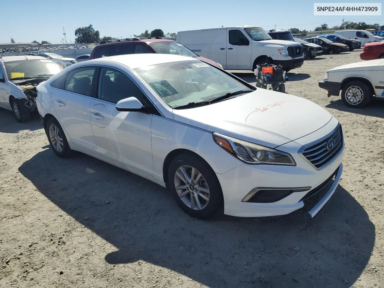 2017 Hyundai Sonata Se VIN: 5NPE24AF4HH473909 Lot: 71627664