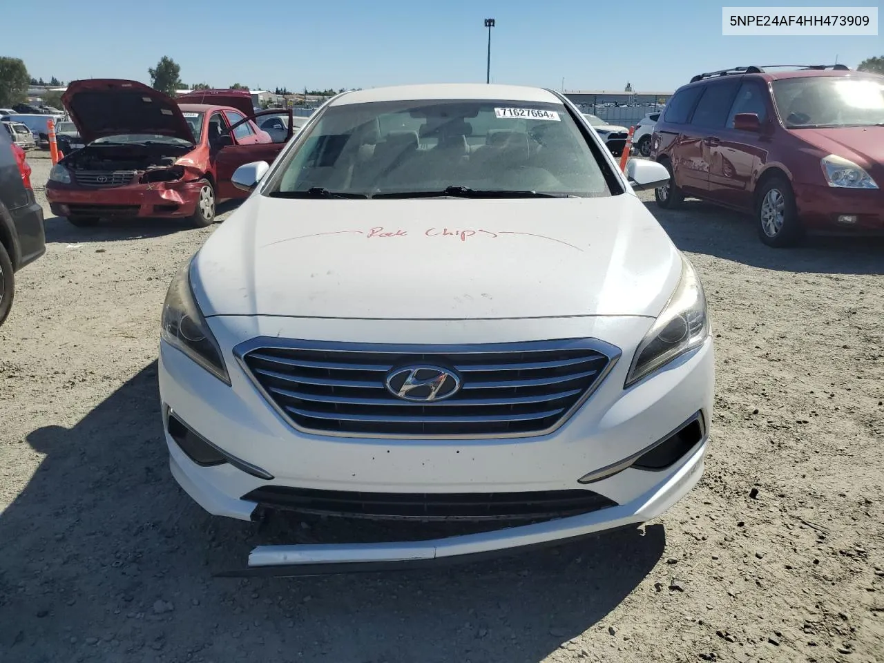 2017 Hyundai Sonata Se VIN: 5NPE24AF4HH473909 Lot: 71627664