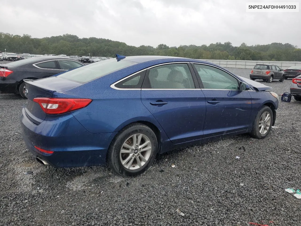 2017 Hyundai Sonata Se VIN: 5NPE24AF0HH491033 Lot: 71653864