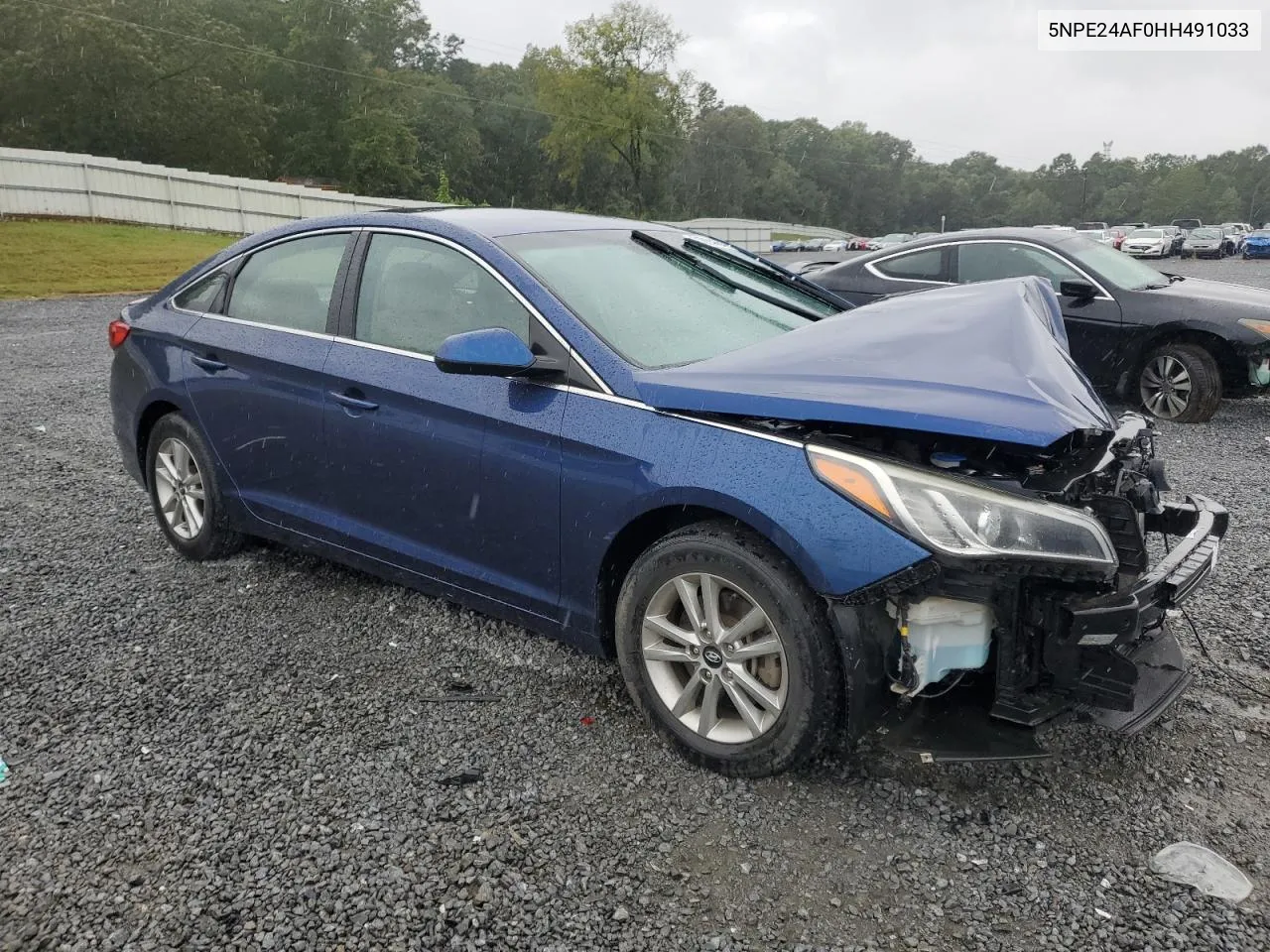 2017 Hyundai Sonata Se VIN: 5NPE24AF0HH491033 Lot: 71653864