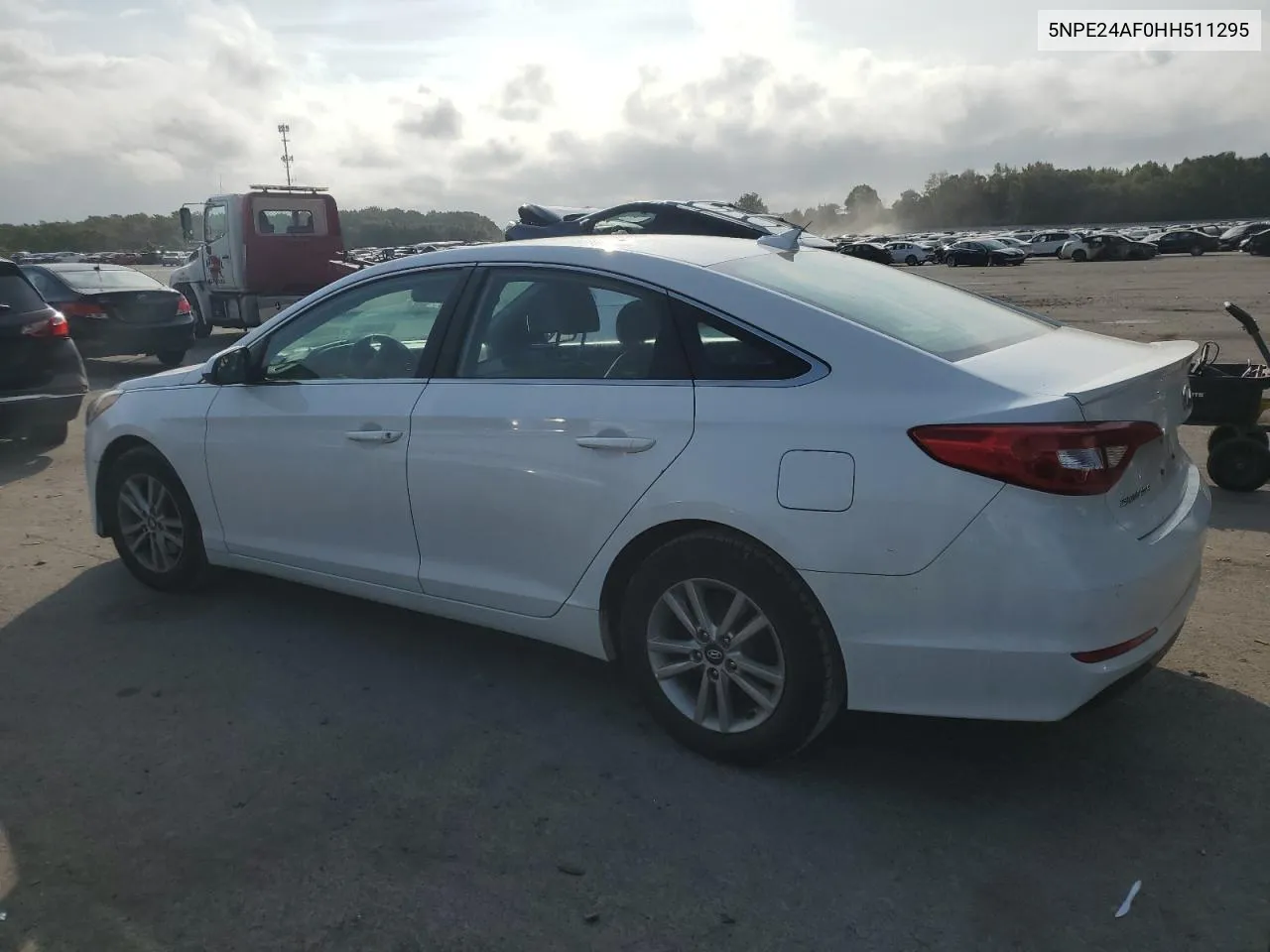 2017 Hyundai Sonata Se VIN: 5NPE24AF0HH511295 Lot: 71743784