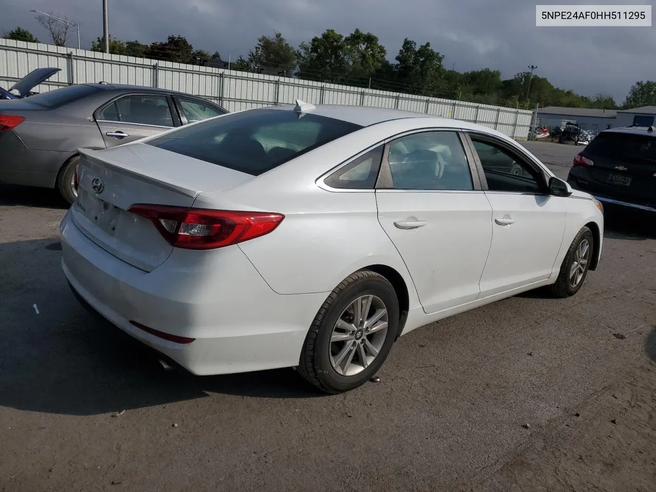 2017 Hyundai Sonata Se VIN: 5NPE24AF0HH511295 Lot: 71743784