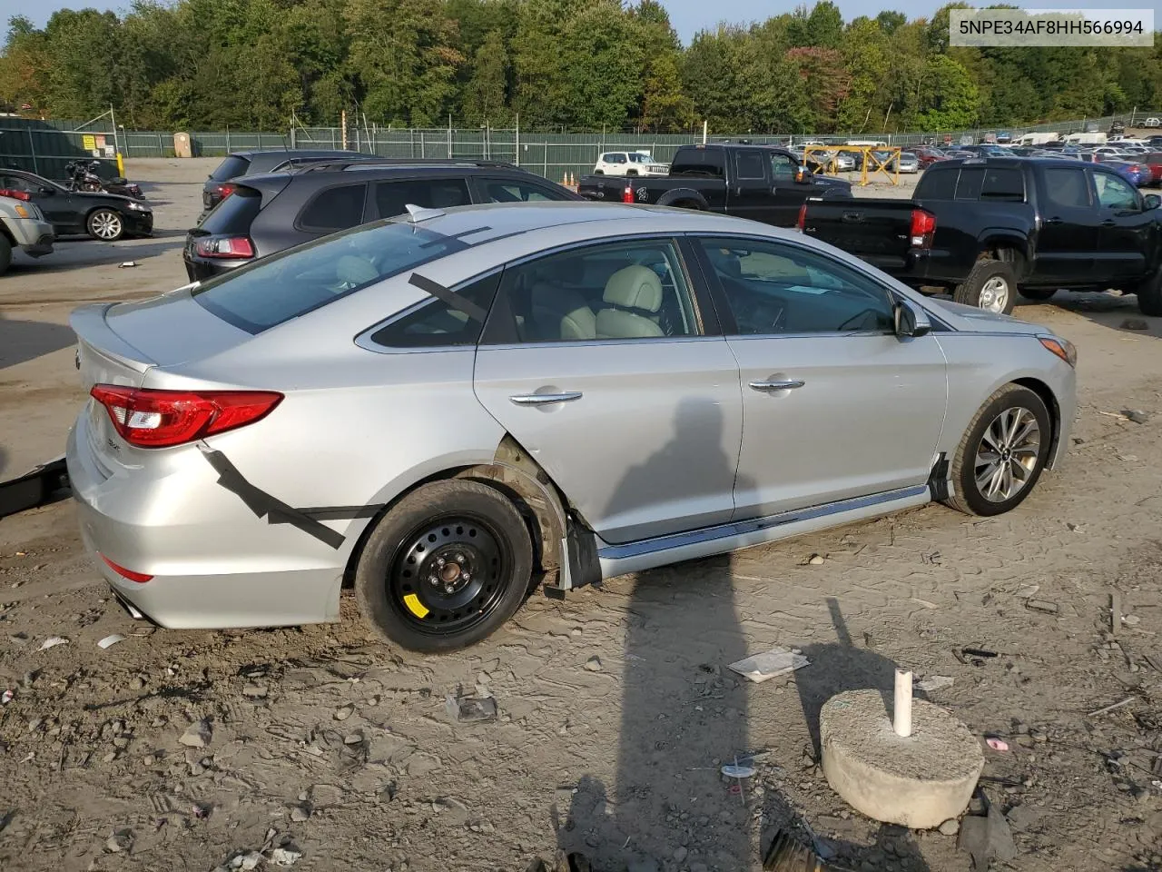 5NPE34AF8HH566994 2017 Hyundai Sonata Sport