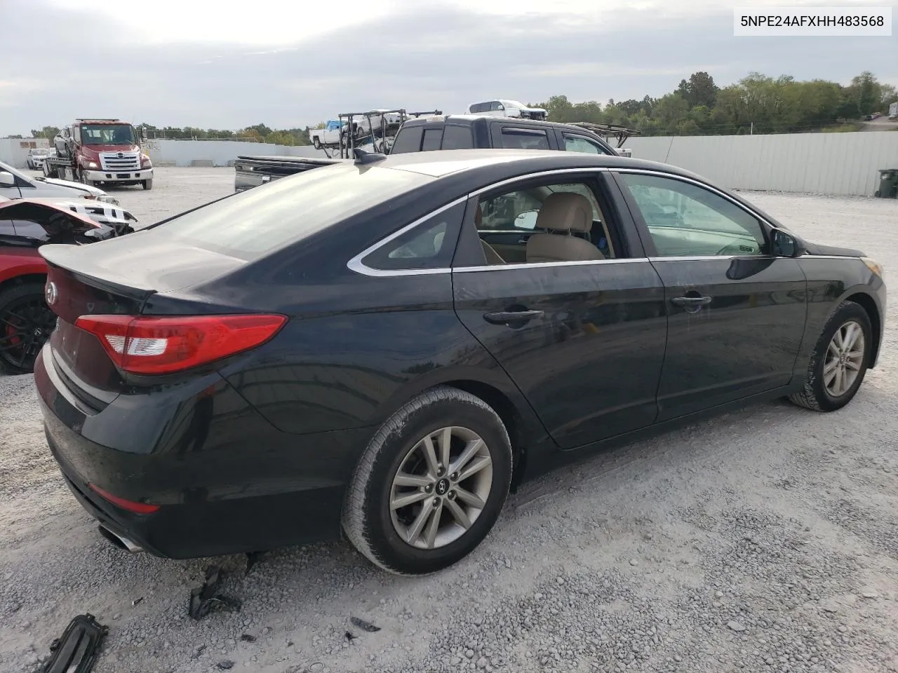 2017 Hyundai Sonata Se VIN: 5NPE24AFXHH483568 Lot: 71793464