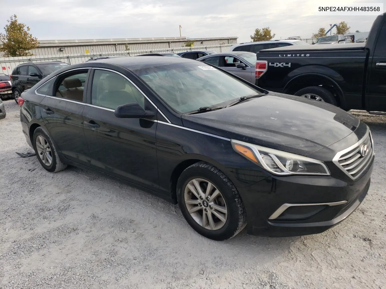 2017 Hyundai Sonata Se VIN: 5NPE24AFXHH483568 Lot: 71793464