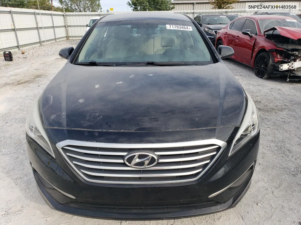 2017 Hyundai Sonata Se VIN: 5NPE24AFXHH483568 Lot: 71793464