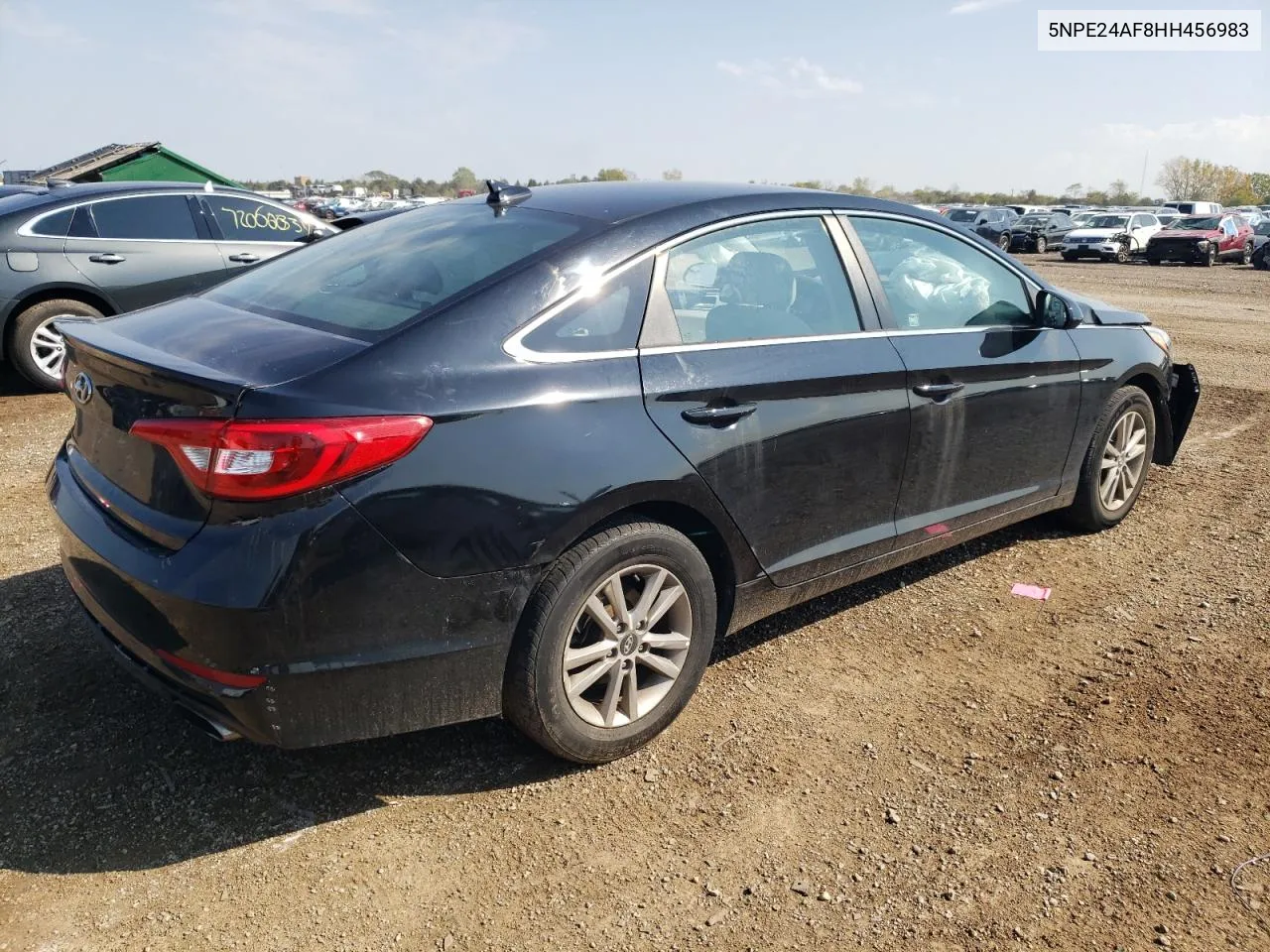 2017 Hyundai Sonata Se VIN: 5NPE24AF8HH456983 Lot: 71856004