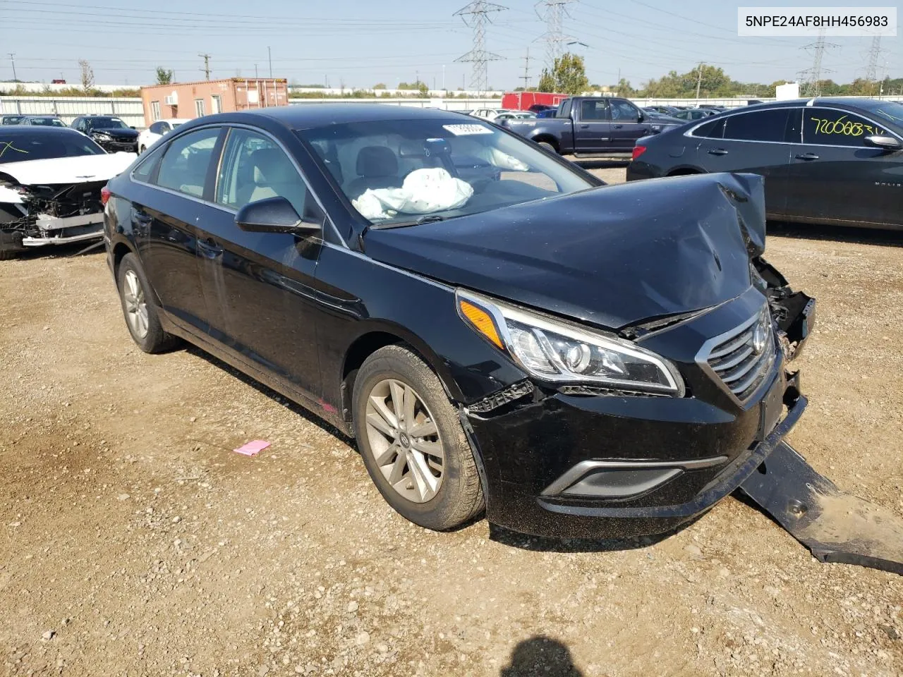 2017 Hyundai Sonata Se VIN: 5NPE24AF8HH456983 Lot: 71856004