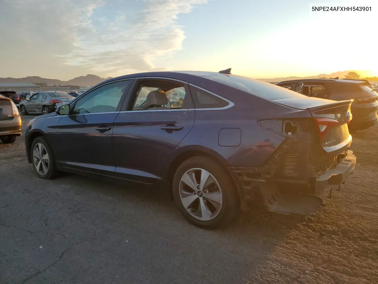 2017 Hyundai Sonata Se VIN: 5NPE24AFXHH543901 Lot: 71972714