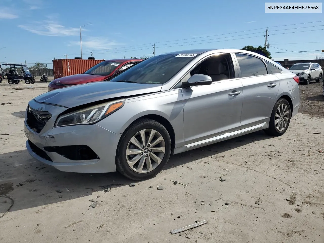 2017 Hyundai Sonata Sport VIN: 5NPE34AF4HH575563 Lot: 71983234