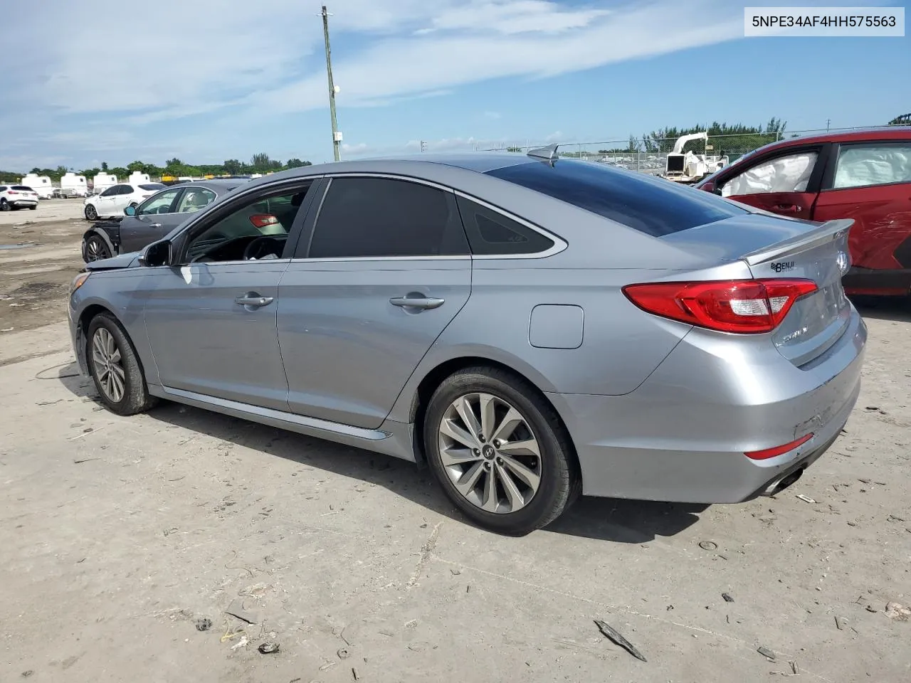 2017 Hyundai Sonata Sport VIN: 5NPE34AF4HH575563 Lot: 71983234