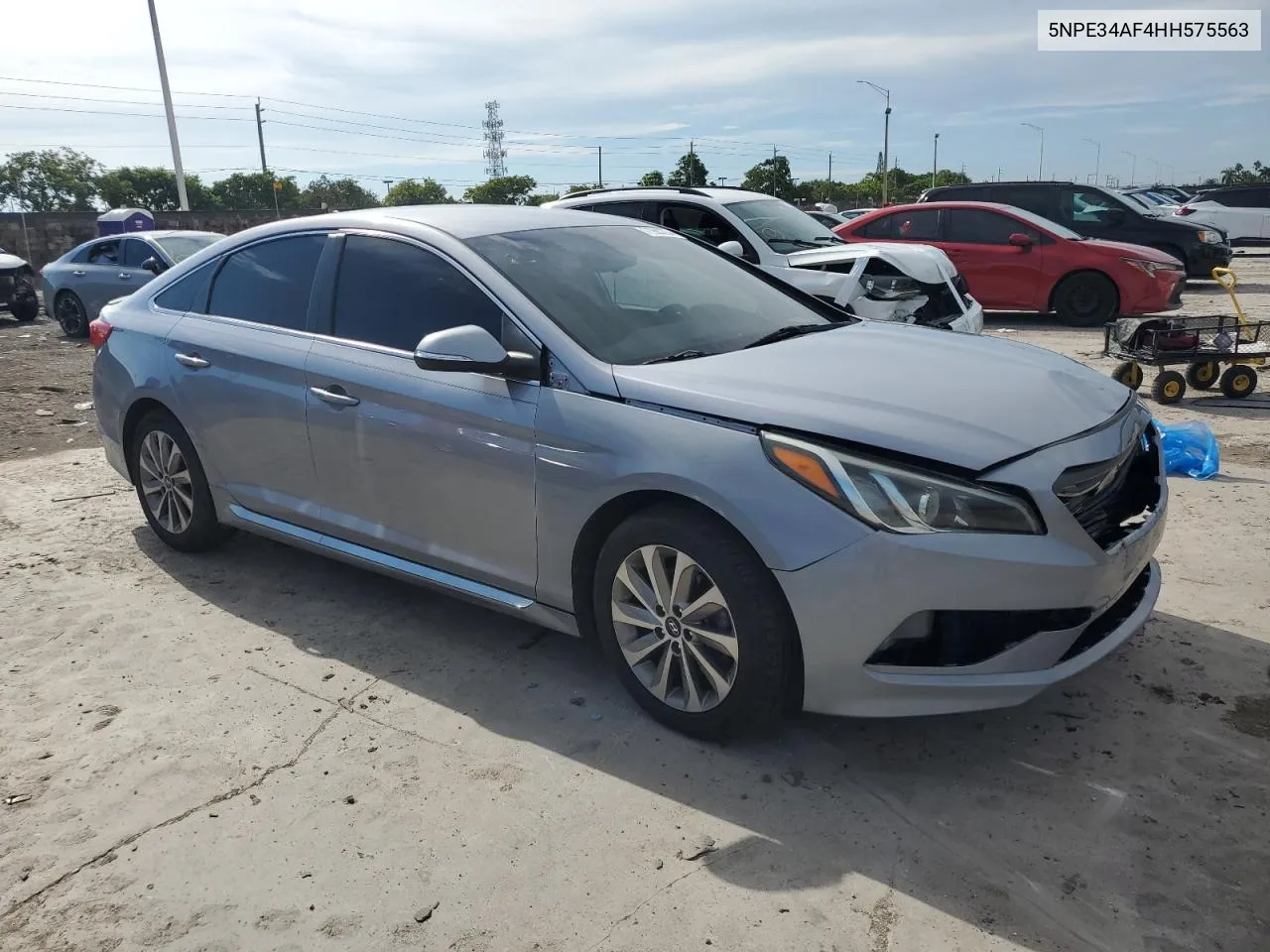 2017 Hyundai Sonata Sport VIN: 5NPE34AF4HH575563 Lot: 71983234