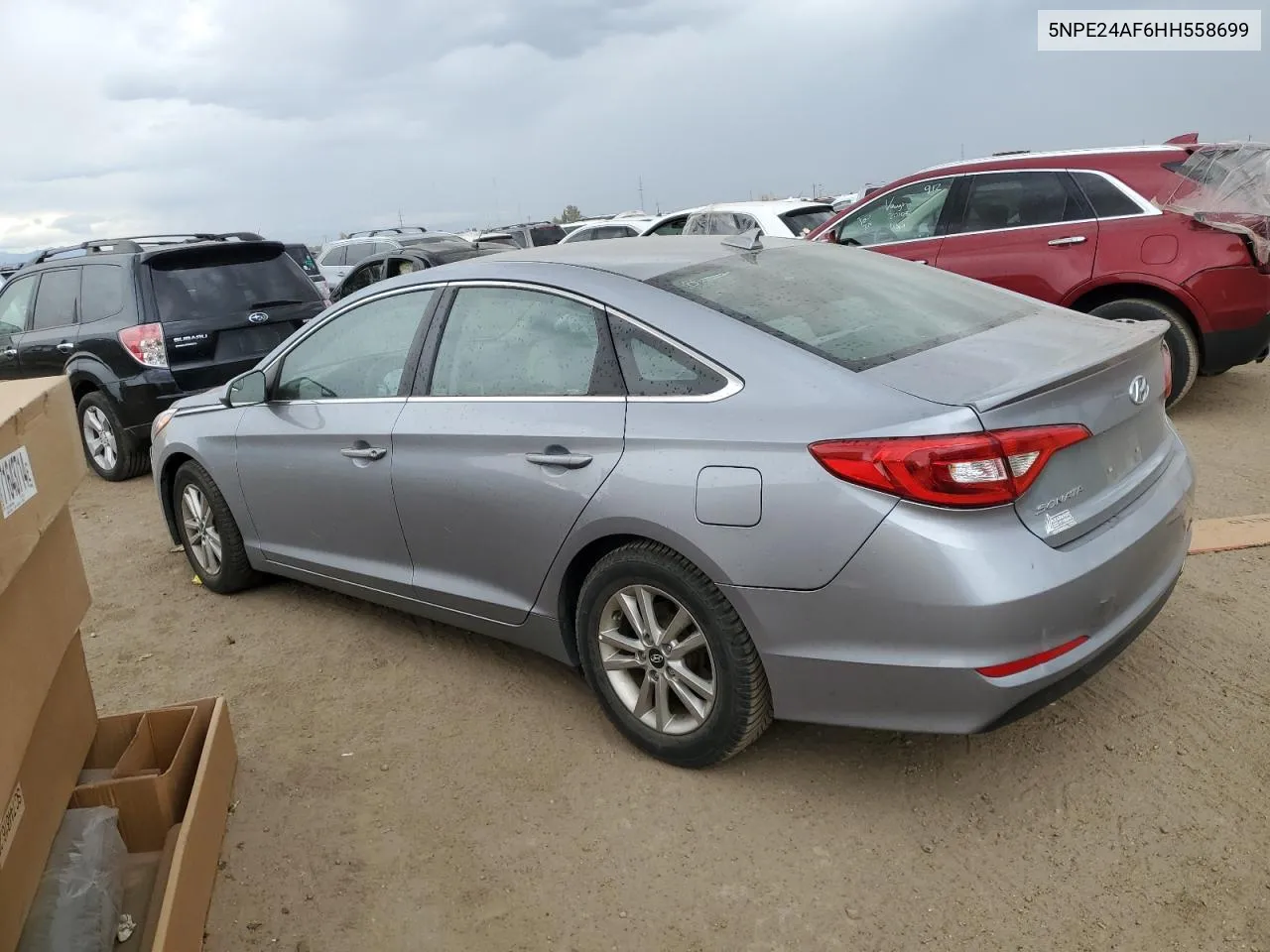 2017 Hyundai Sonata Se VIN: 5NPE24AF6HH558699 Lot: 72148604