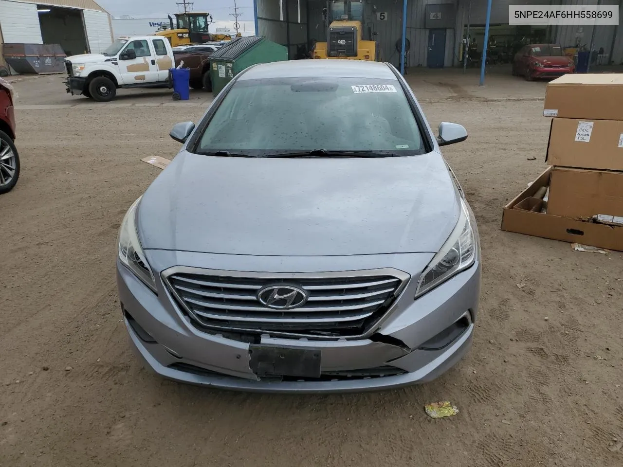 2017 Hyundai Sonata Se VIN: 5NPE24AF6HH558699 Lot: 72148604