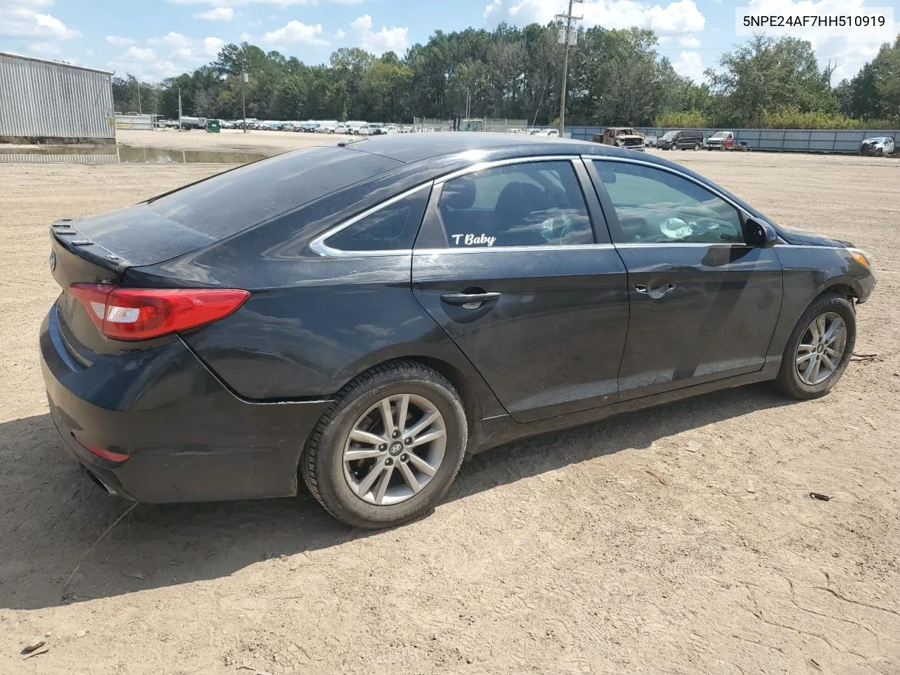 2017 Hyundai Sonata Se VIN: 5NPE24AF7HH510919 Lot: 72229254