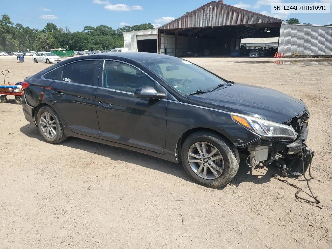 2017 Hyundai Sonata Se VIN: 5NPE24AF7HH510919 Lot: 72229254