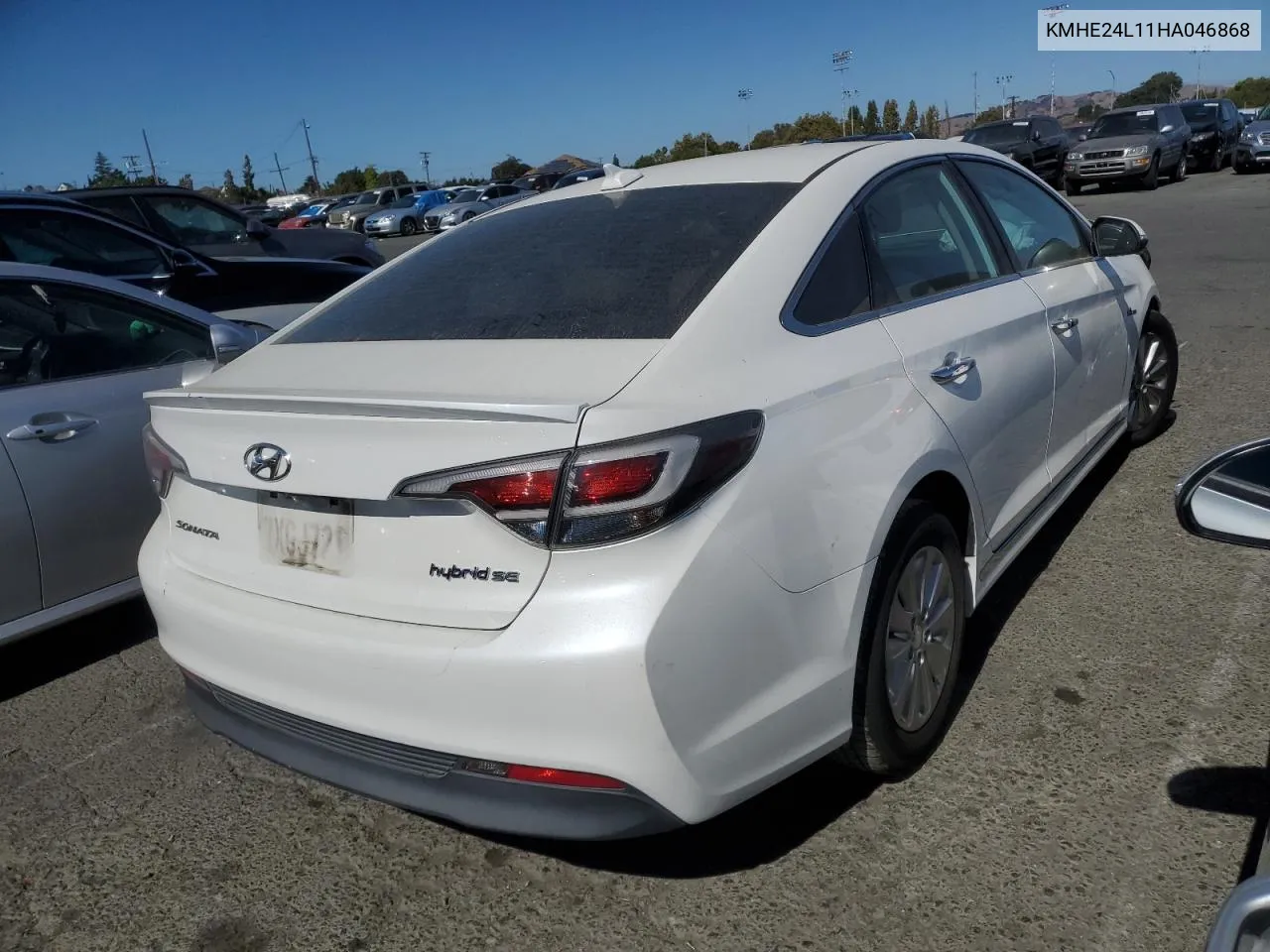 KMHE24L11HA046868 2017 Hyundai Sonata Hybrid