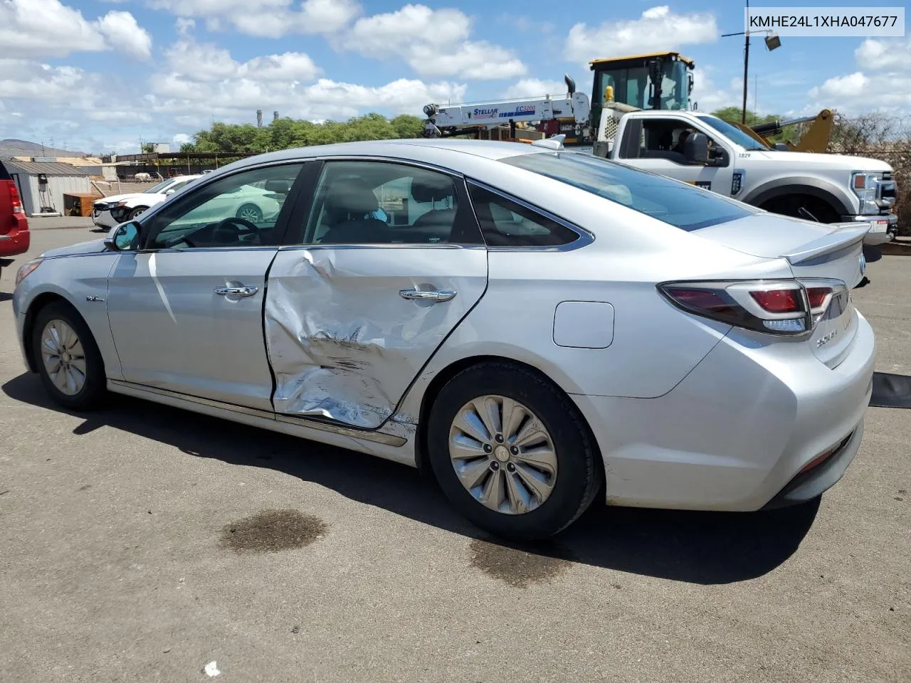 2017 Hyundai Sonata Hybrid VIN: KMHE24L1XHA047677 Lot: 72284674