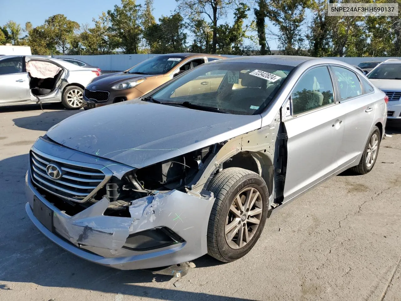 5NPE24AF3HH590137 2017 Hyundai Sonata Se