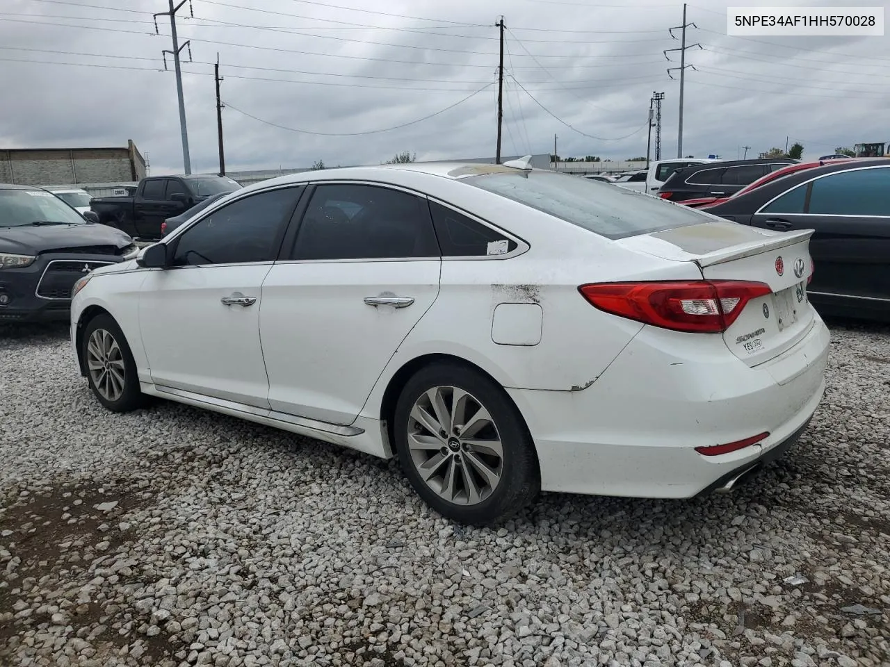 5NPE34AF1HH570028 2017 Hyundai Sonata Sport