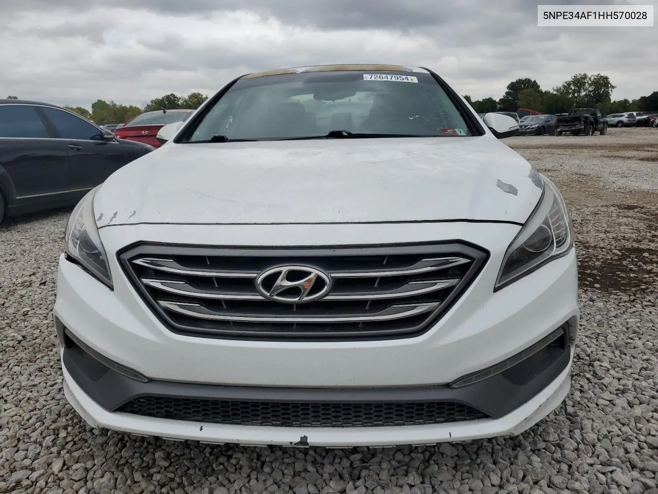 2017 Hyundai Sonata Sport VIN: 5NPE34AF1HH570028 Lot: 72647954