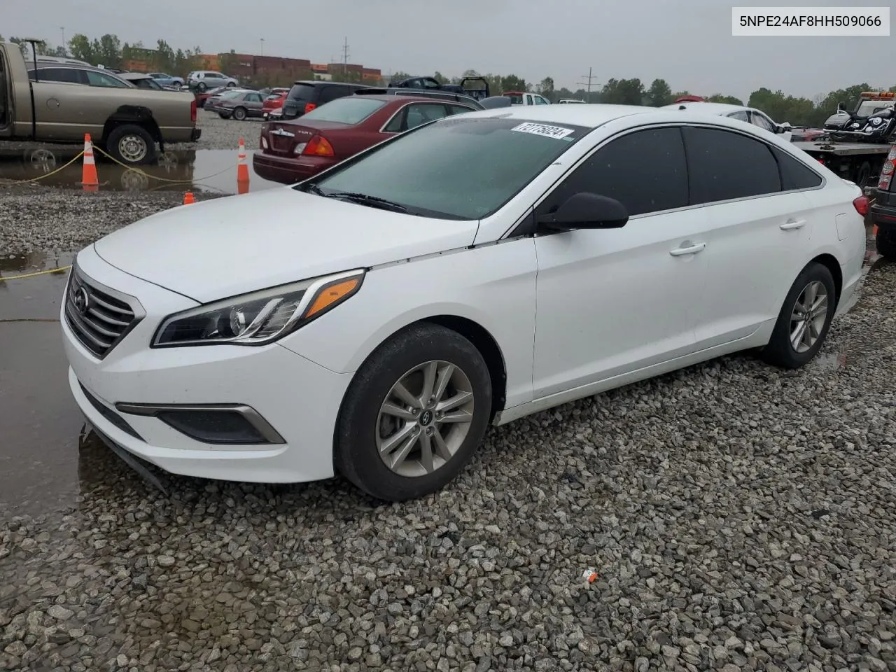 2017 Hyundai Sonata Se VIN: 5NPE24AF8HH509066 Lot: 72775024