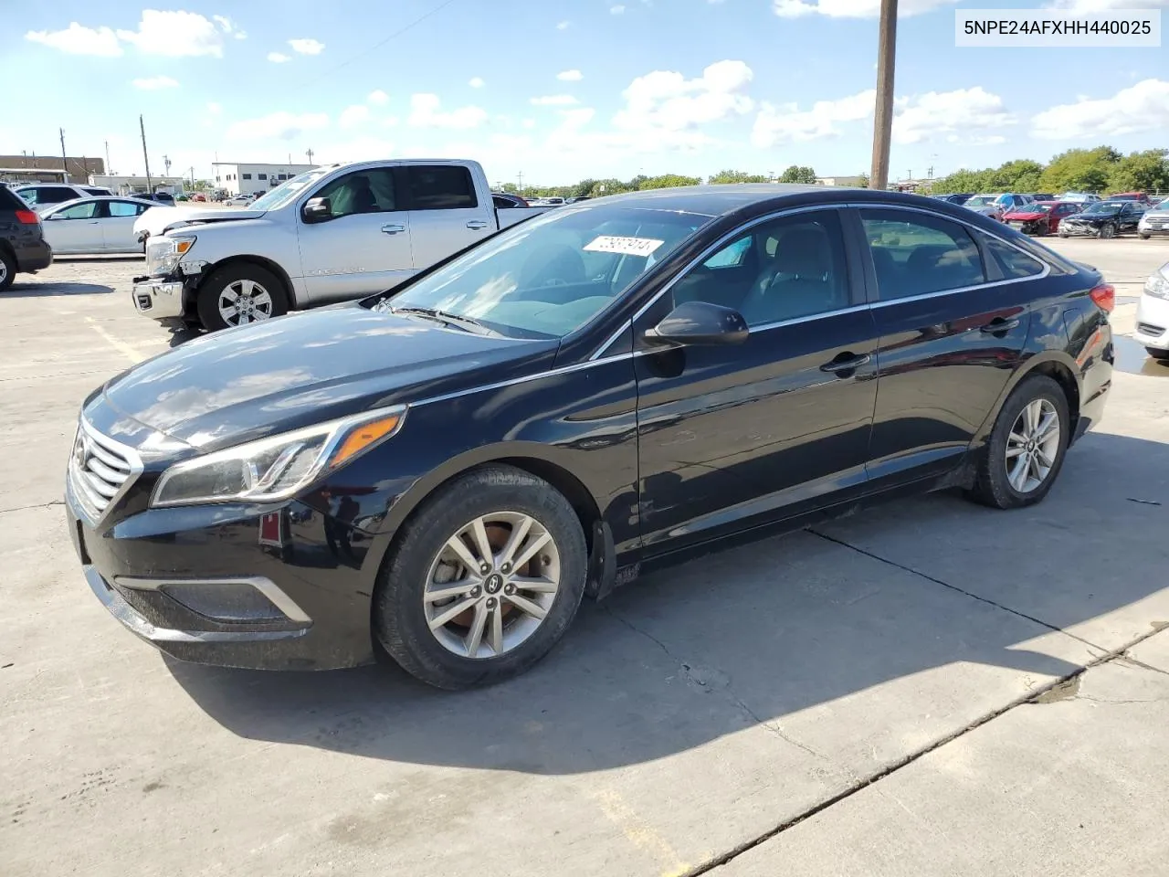 5NPE24AFXHH440025 2017 Hyundai Sonata Se