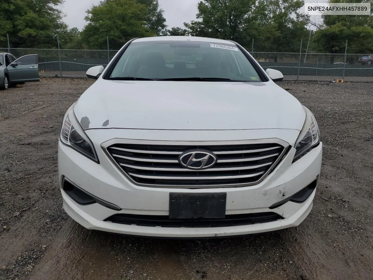 2017 Hyundai Sonata Se VIN: 5NPE24AFXHH457889 Lot: 72966364