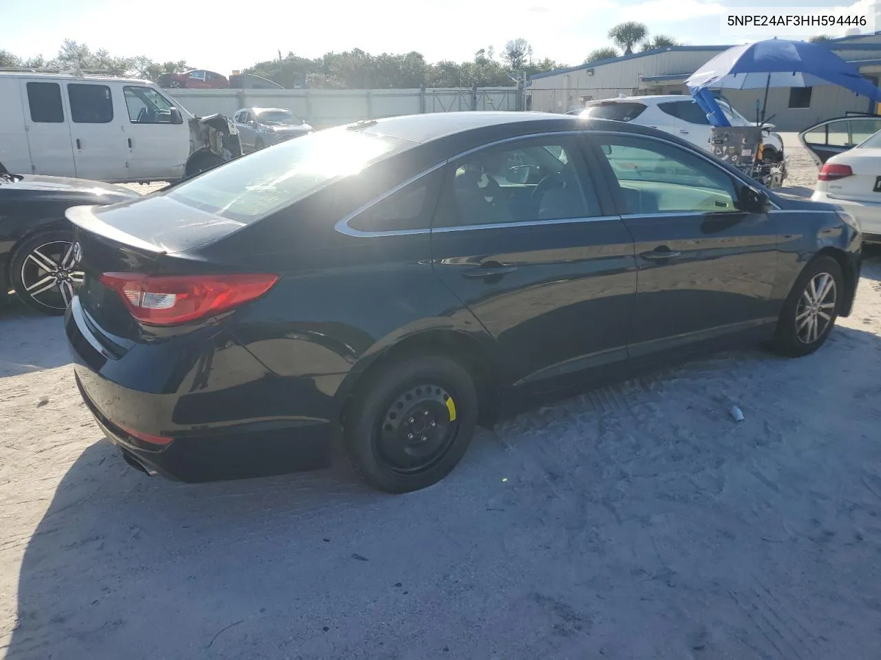 5NPE24AF3HH594446 2017 Hyundai Sonata Se