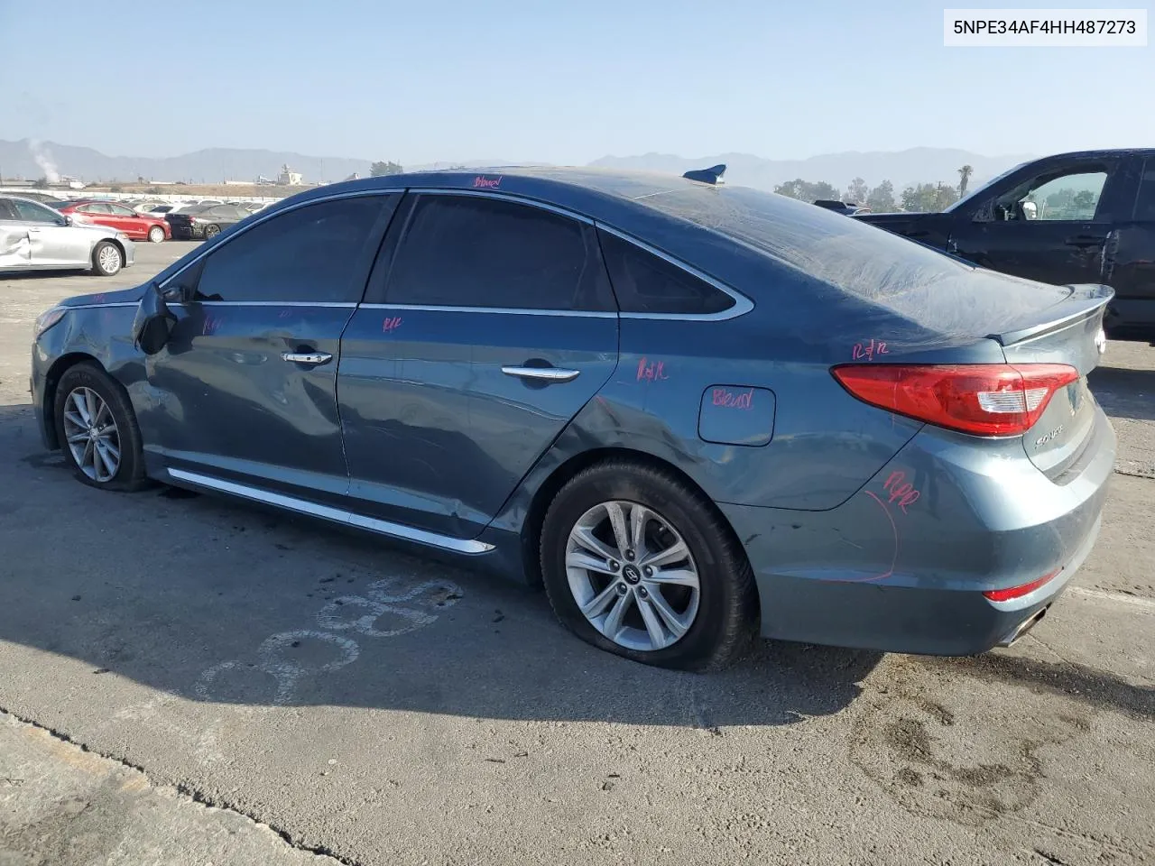 2017 Hyundai Sonata Sport VIN: 5NPE34AF4HH487273 Lot: 73242474