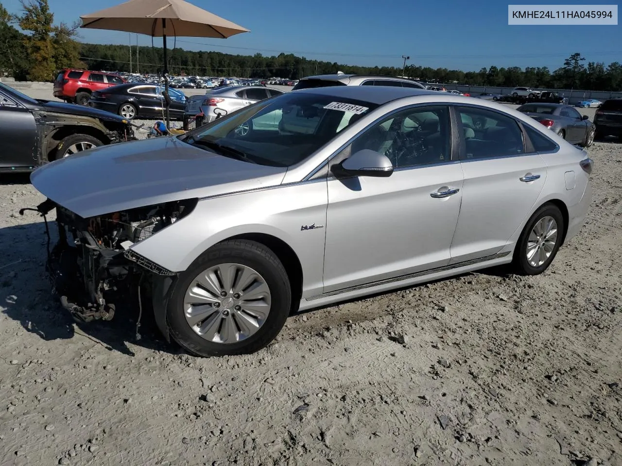 2017 Hyundai Sonata Hybrid VIN: KMHE24L11HA045994 Lot: 73311814