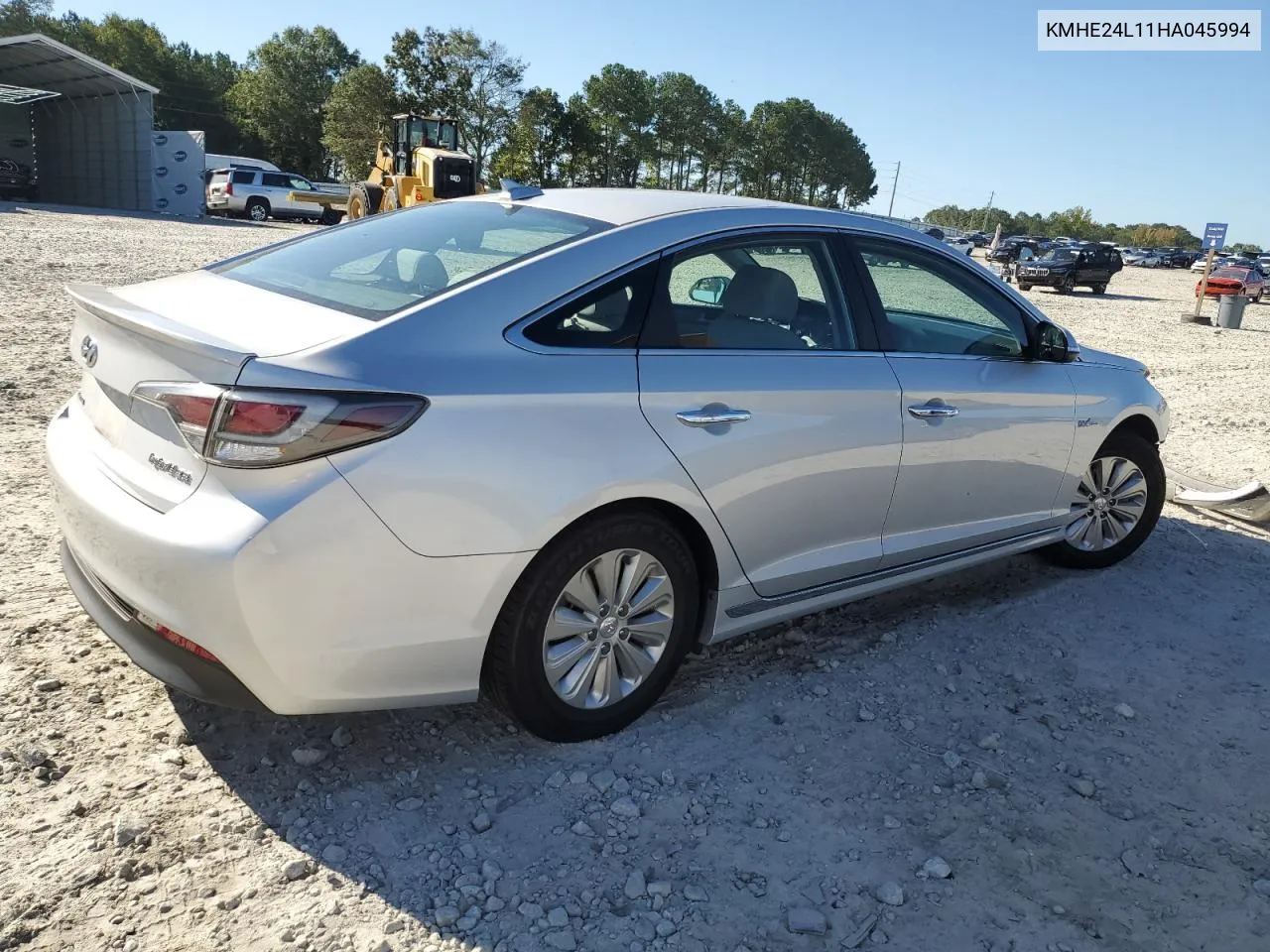 2017 Hyundai Sonata Hybrid VIN: KMHE24L11HA045994 Lot: 73311814