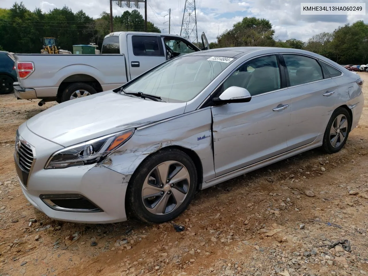 2017 Hyundai Sonata Hybrid VIN: KMHE34L13HA060249 Lot: 73314884