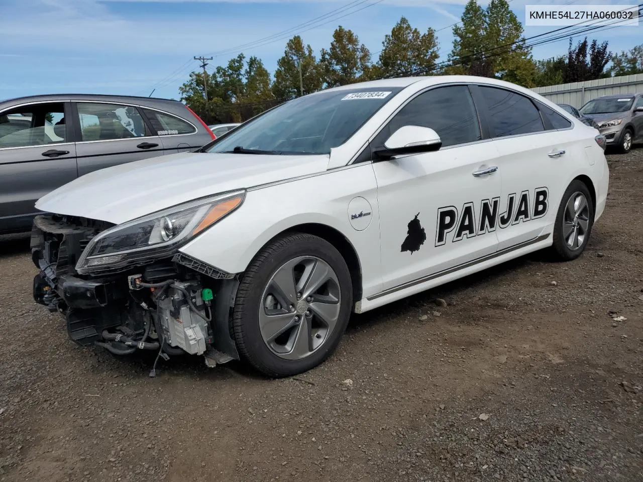 KMHE54L27HA060032 2017 Hyundai Sonata Plug-In Hybrid