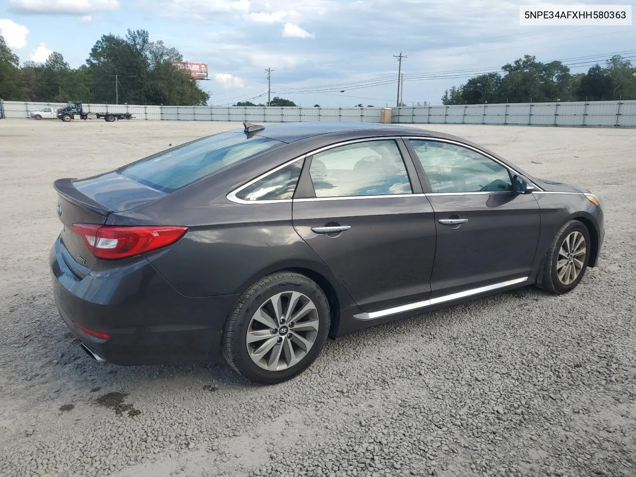 5NPE34AFXHH580363 2017 Hyundai Sonata Sport